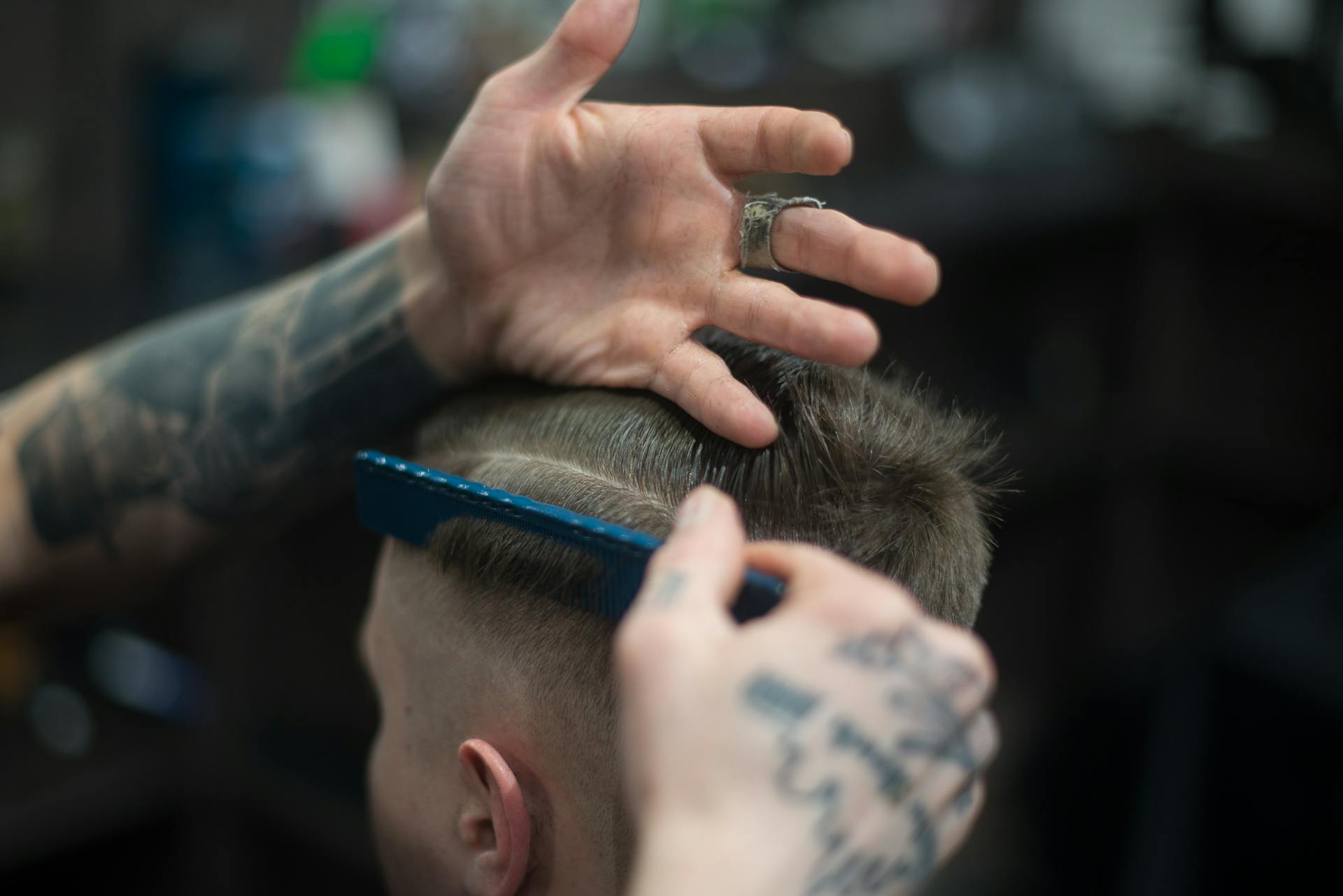 Coupe latérale, dégradé propre